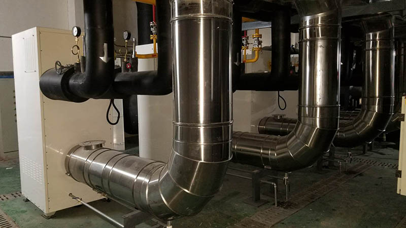 3133拉斯维加斯科技两吨纯铜燃气锅炉案例